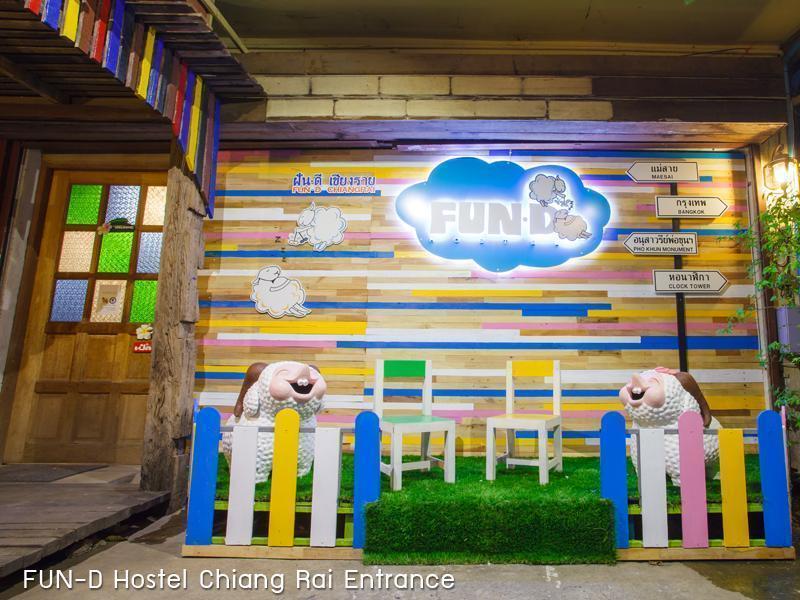 Fun-D Hostel Чианграй Экстерьер фото